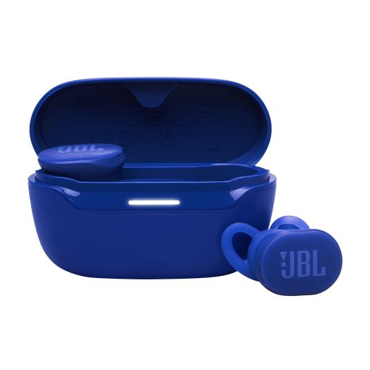 Fone de Ouvido JBL TWS Esportivo Endurance Race 2 Azul, Bluetooth, à Prova D’água IP68, JBLENDURACE2