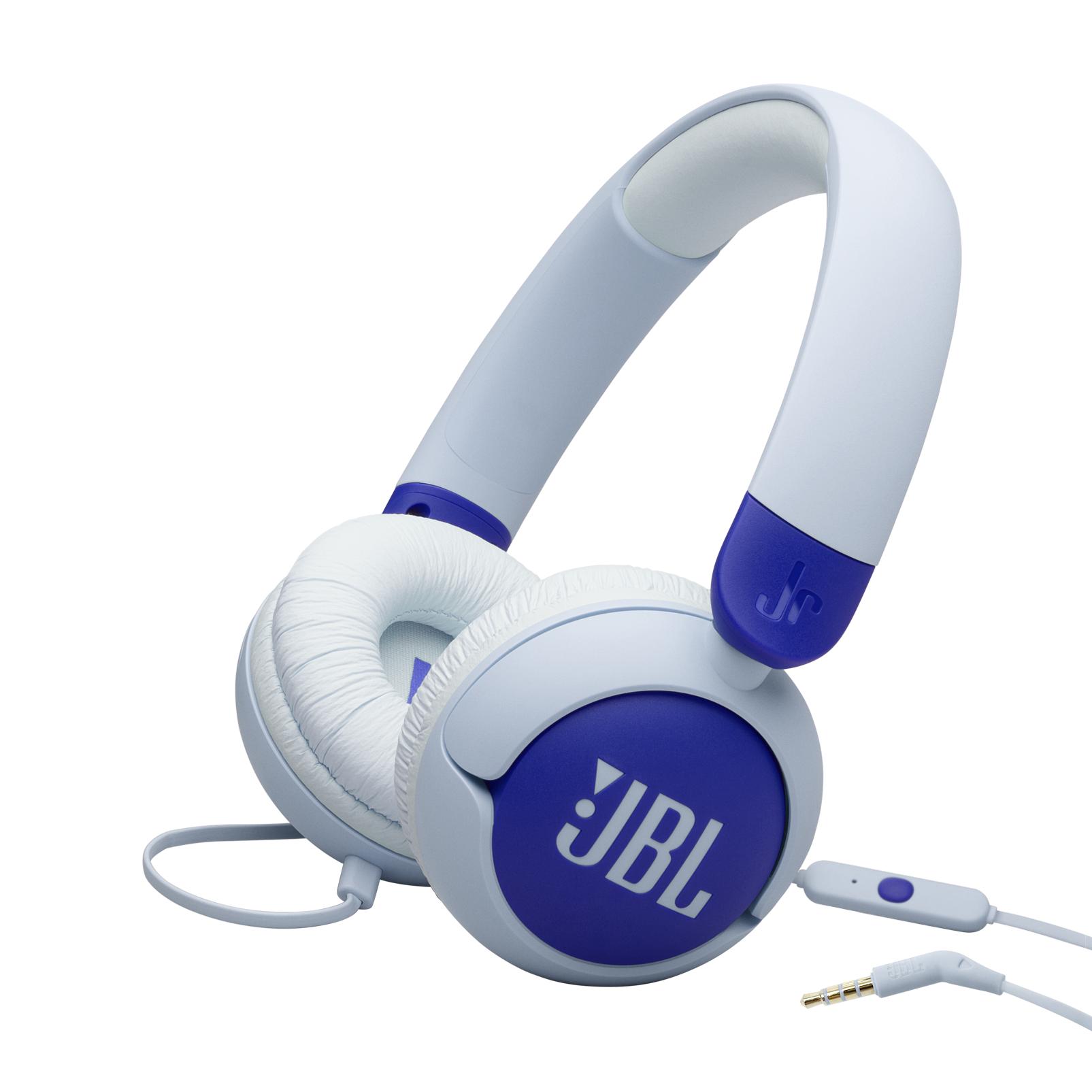 Fone de Ouvido JBL Junior JR320 Azul, Entrada de Áudio de 3,5 mm, JBLJR320BLU