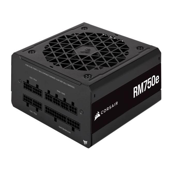 Fonte ATX 750W Corsair RM750E 80 Plus Gold Modular PFC Ativo - CP-9020262-BR