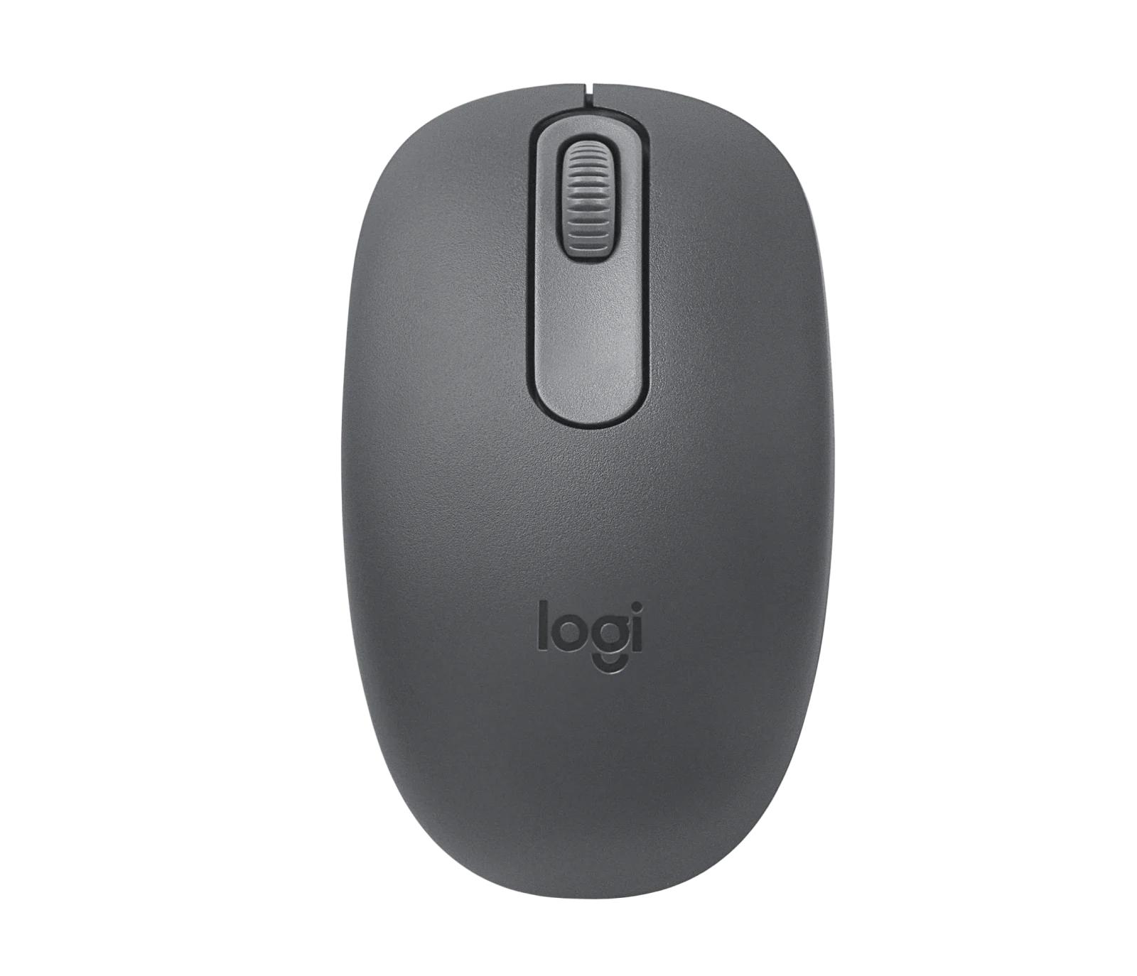 Mouse sem Fio Logitech M196, Bluetooth, Design Ambidestro, Compacto, Grafite