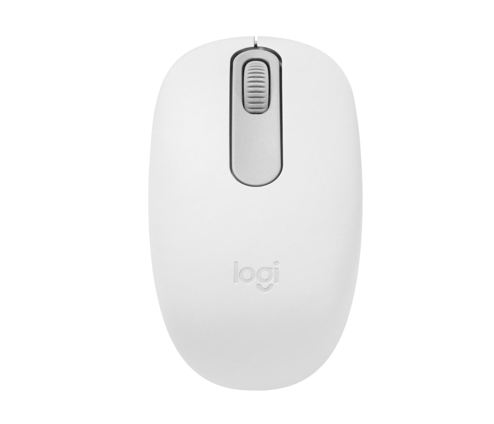 Mouse sem Fio Logitech M196, Bluetooth, Design Ambidestro, Compacto, Branco