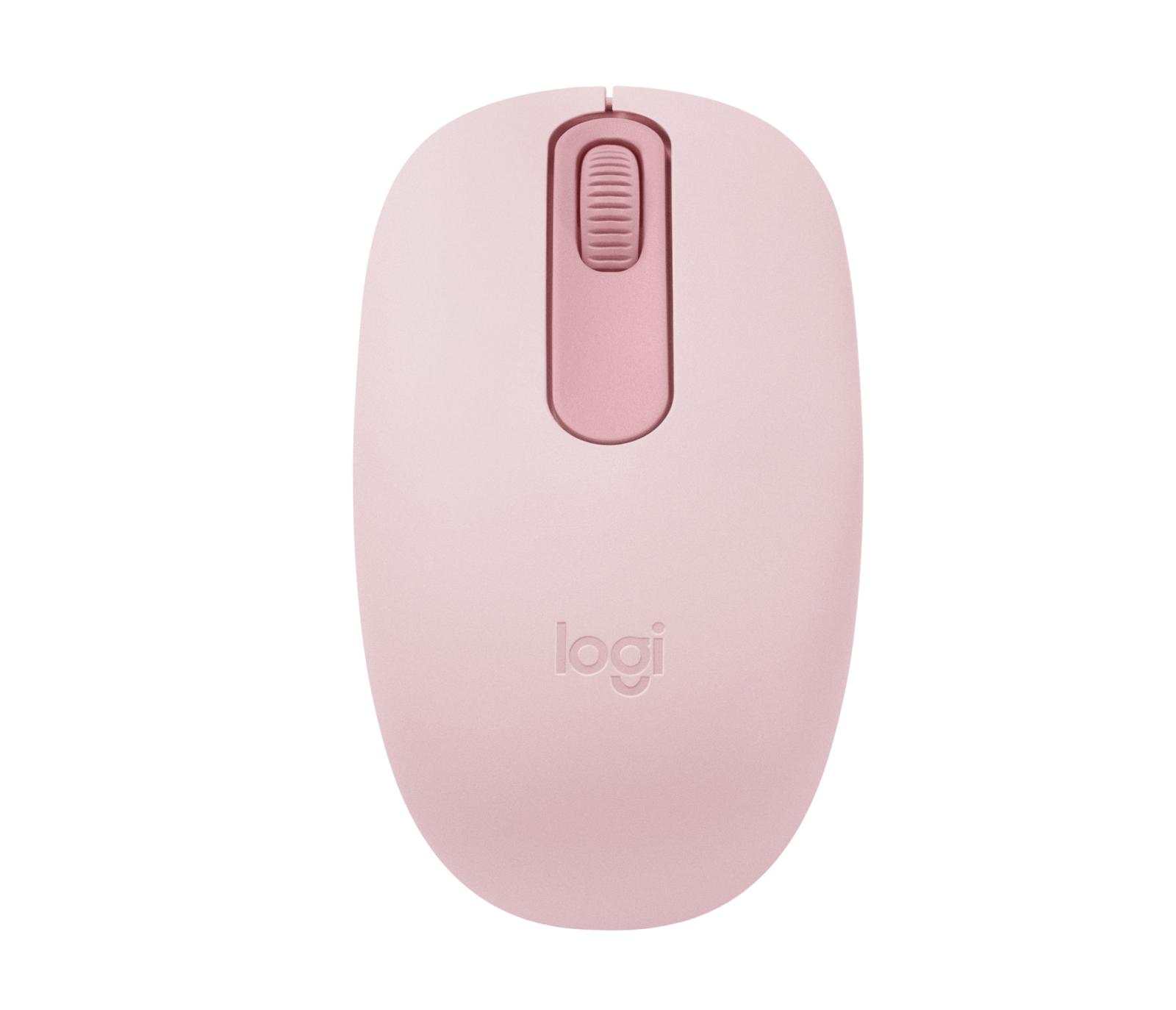 Mouse sem Fio Logitech M196, Bluetooth, Design Ambidestro, Compacto, Rosa