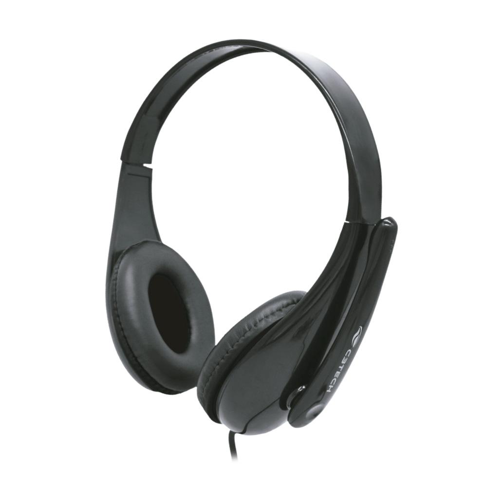 Fone de Ouvido com Microfone USB PH-340BK Preto C3Tech