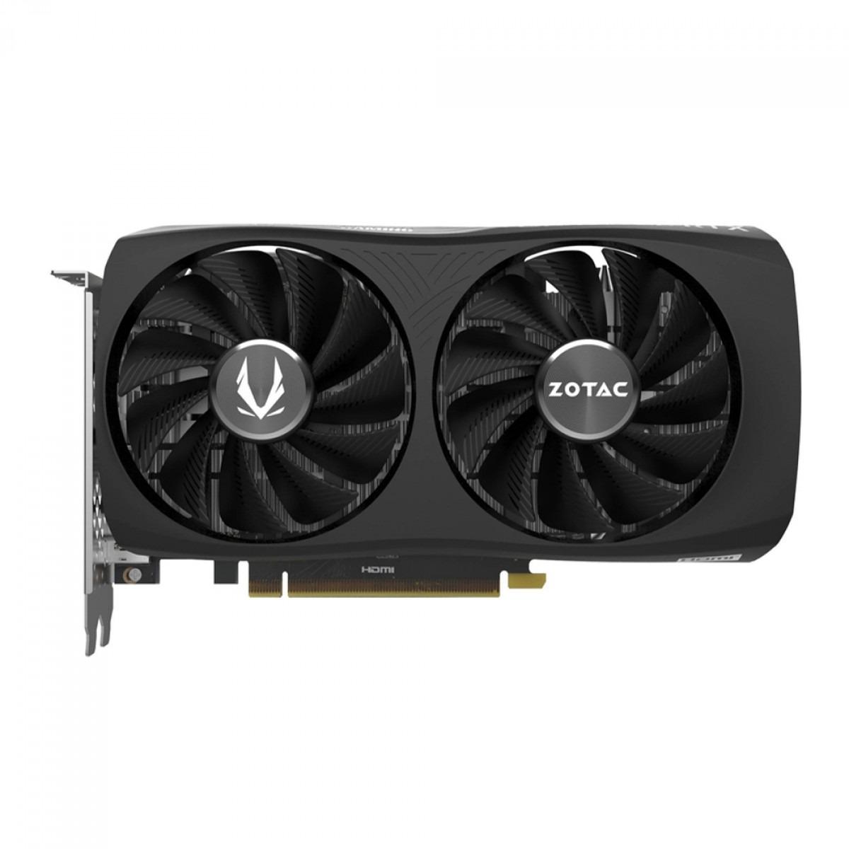 Placa de Vídeo Zotac Nvidia GeForce RTX 4060 Twin Edge OC 8GB GDDR6 Dlls Ray Tracing