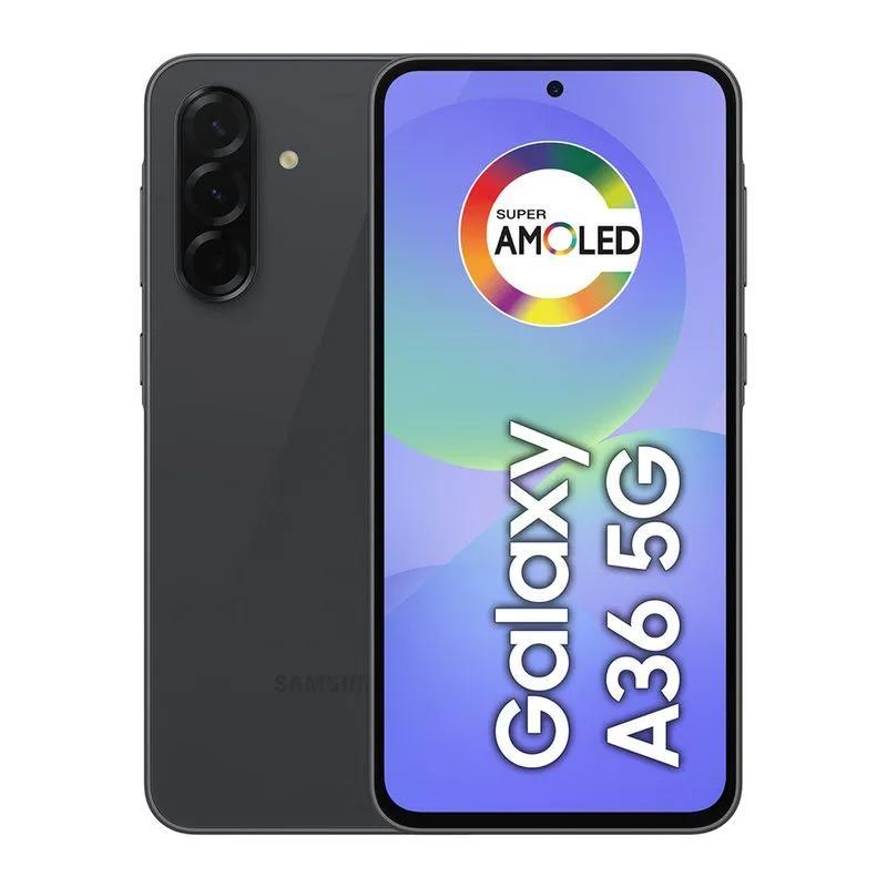 Smartphone Samsung Galaxy A36 5G, 256GB, 8GB RAM, Preto, Câmera de 50MP, Tela Super Amoled 6.7",IP67