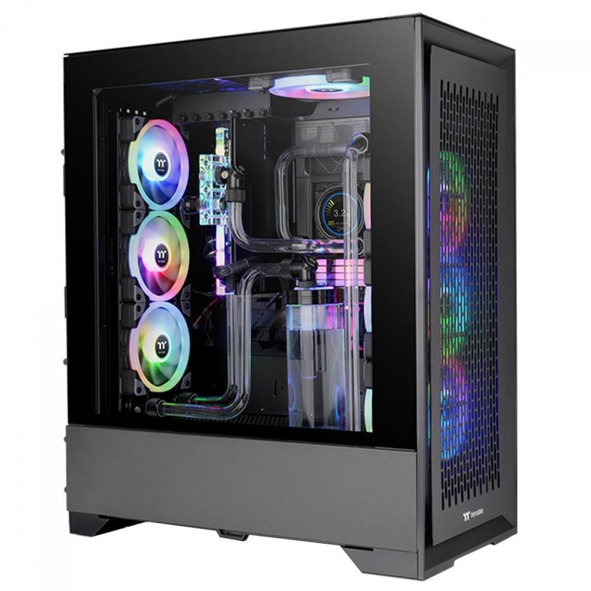 Gabinete Gamer ATX Thermaltake Cte T500 Air, Full-Tower, Vidro Temperado e-ATX, sem Fonte, com 3 Fans