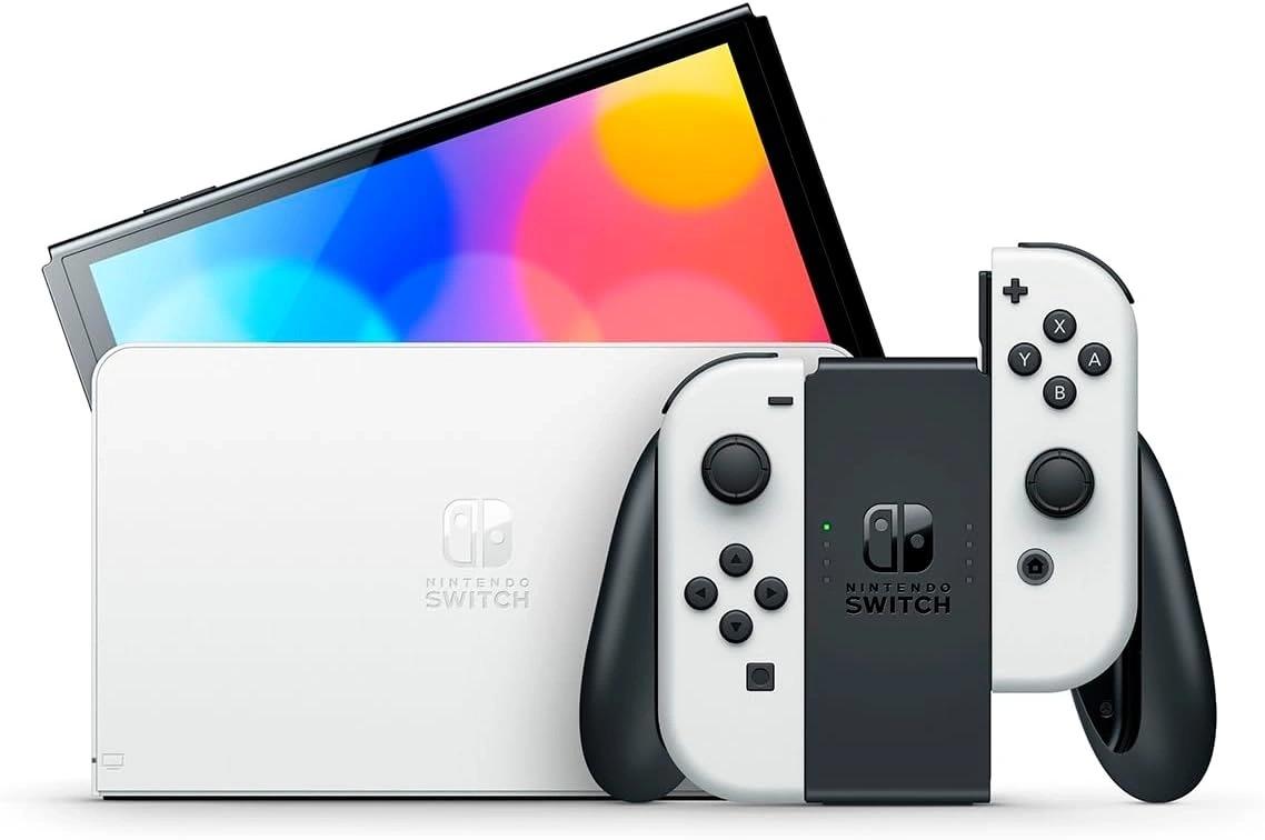 Console Nintendo Switch OLED 64GB + Mario Kart 8 Deluxe + 3 Meses Switch Online