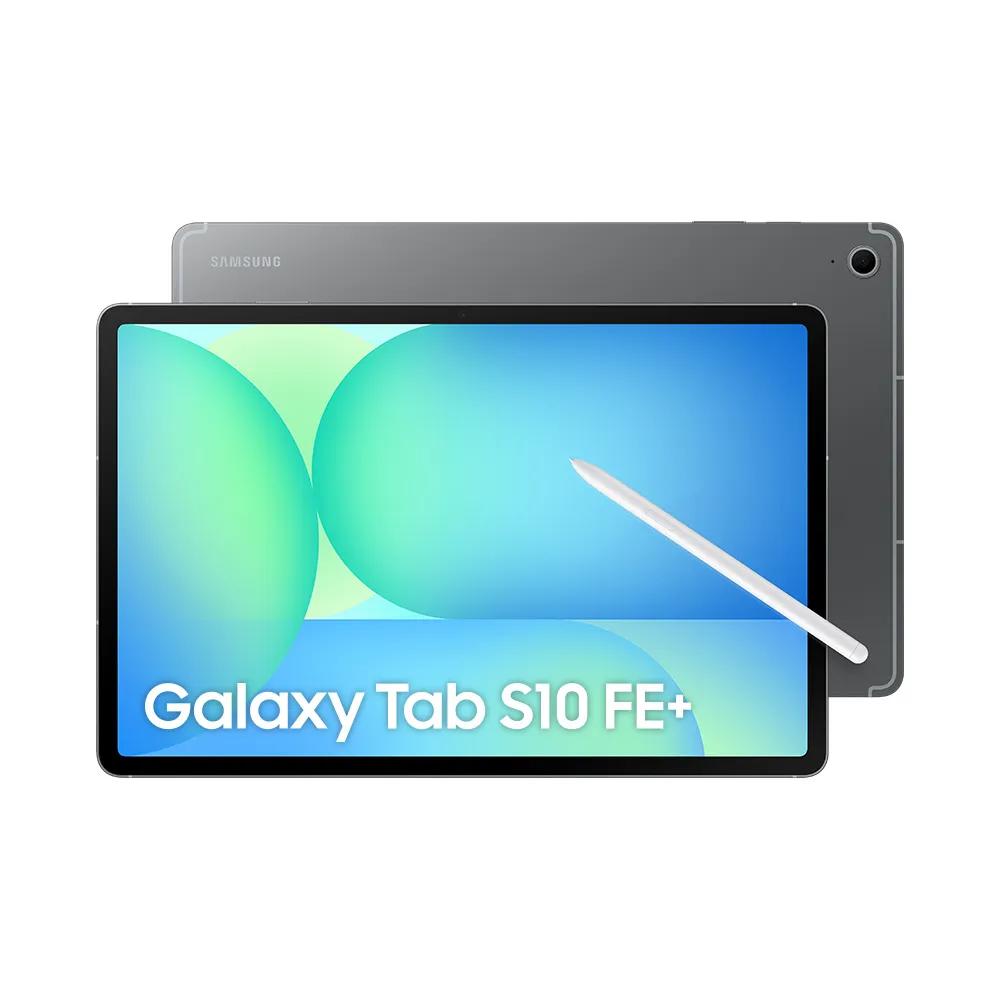 Tablet Samsung Galaxy Tab S10 Fe+, Wi-Fi 6, 128GB, 8GB RAM, Tela Imersiva de 13,1" 90Hz, IP68, Cinza