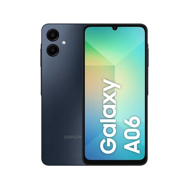 Smartphone Samsung Galaxy A06 4G, Tela de 6.7", 128GB, 4GB de RAM, Bateria 5000mAh, Azul Escuro