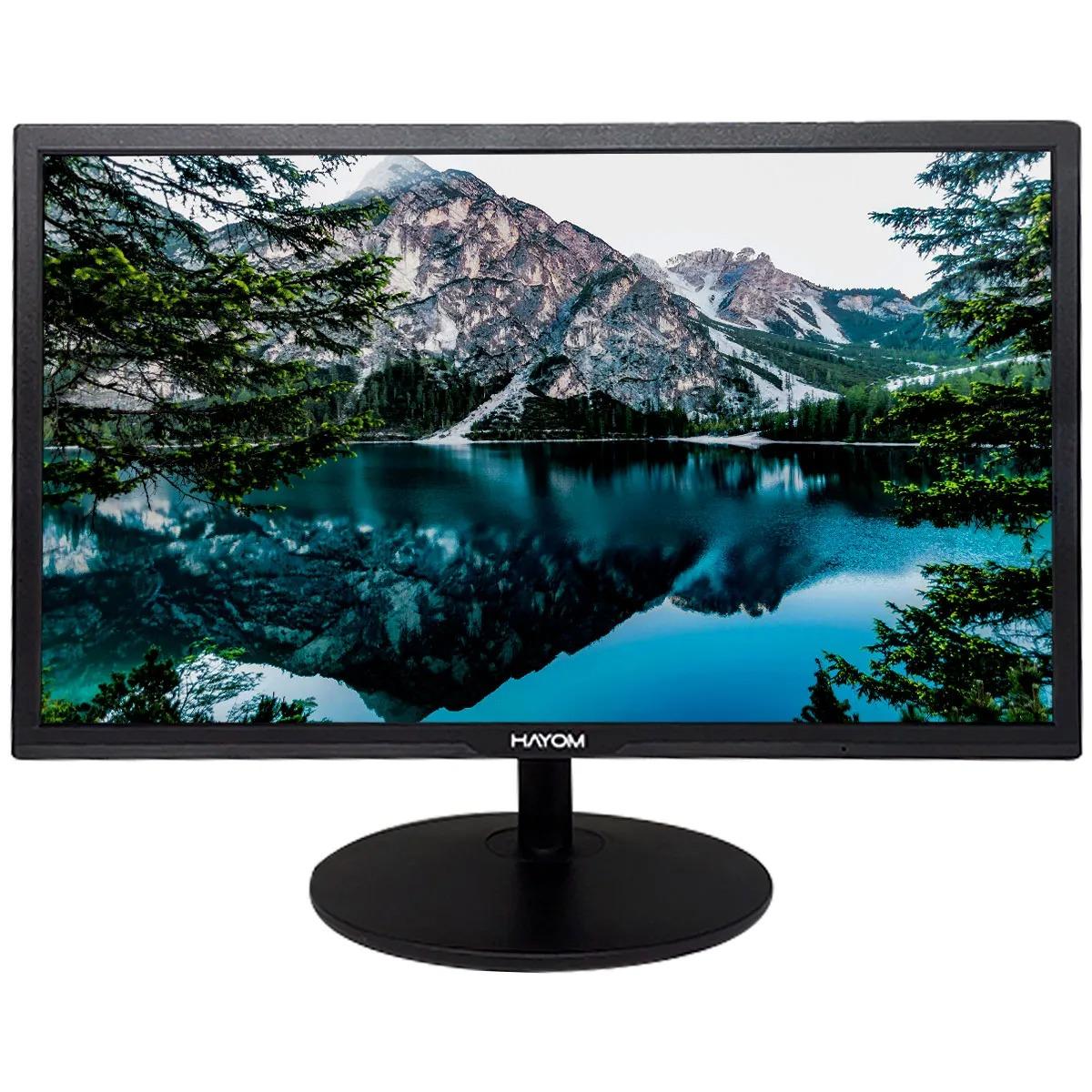 Monitor LED 19" 1440x900 HDMI/VGA Hayom - Preto