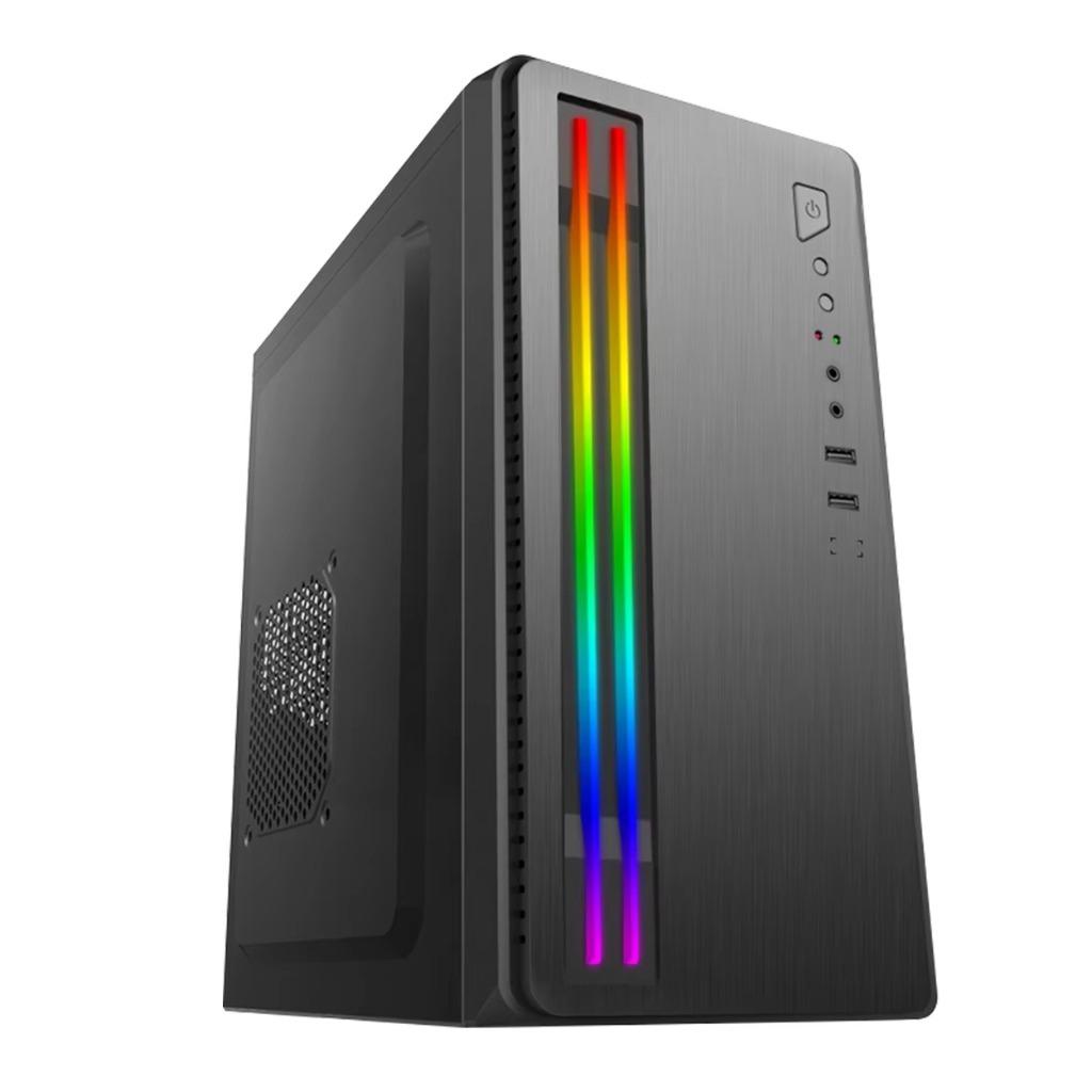 Gabinete Gamer ATX BRX Hyrax CA-014, Mini-Tower, sem Fans sem Fonte