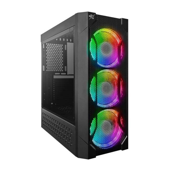 Gabinete Gamer ATX BRX Titan, Mid-Tower, Vidro Temperado RGB, sem Fonte