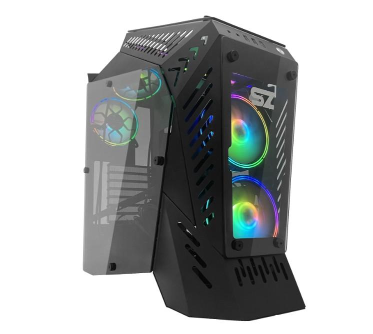 Gabinete Gamer ATX Storm-Z Sharp, Vidro Temperado, Mid-Tower
