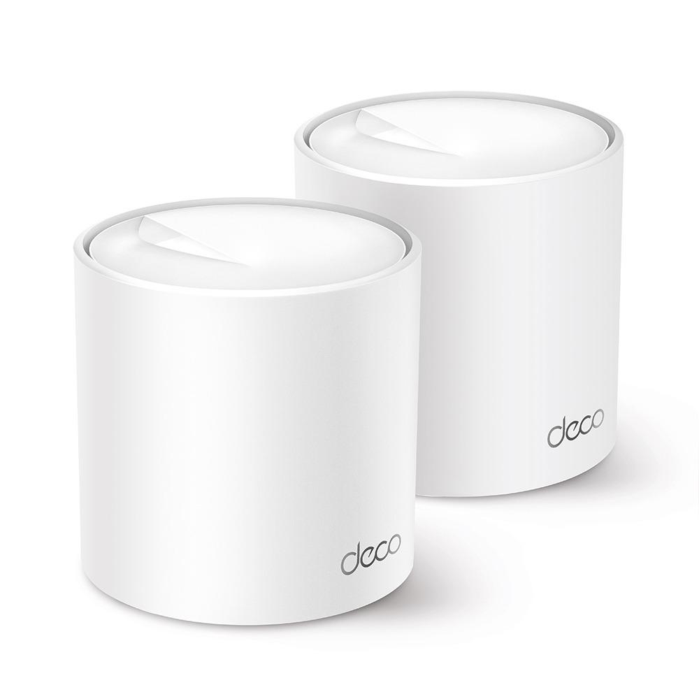 Roteador Wireless Tp-Link Deco X50 Wi-Fi 6 Mesh AX3000 Dual Band Gigabit até 450M² - 2 Pack