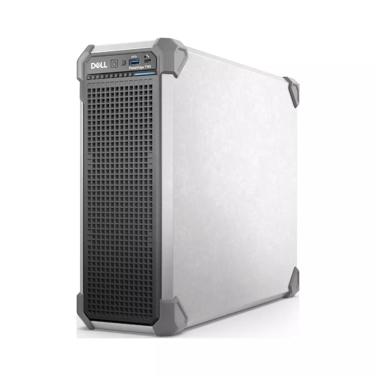 Servidor Dell PowerEdge T160 Xeon E-2414 16GB DDR5 (1x16GB) 2x 480GB SSD SATA IDRAC9 Basic sem O.s