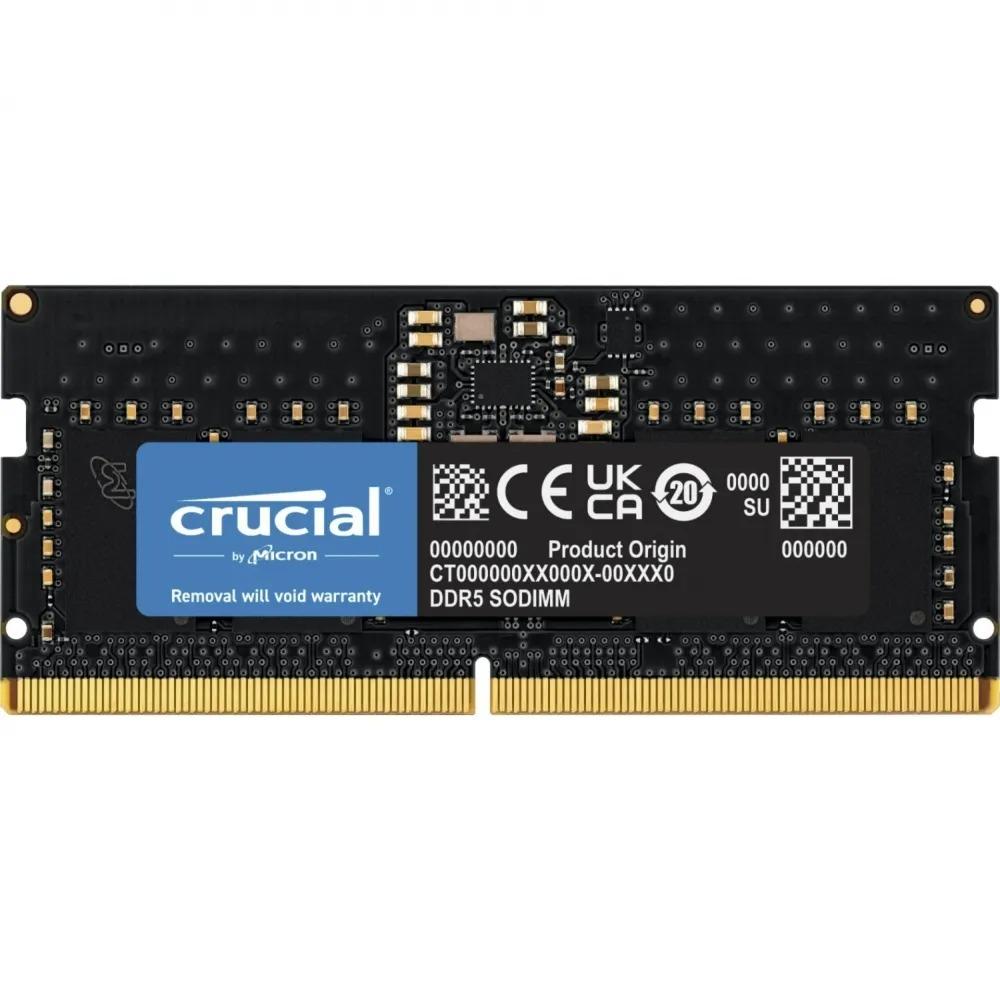 Memória 16GB DDR5 5600MHz CL46 SODIMM 1.1V para Notebook - Crucial
