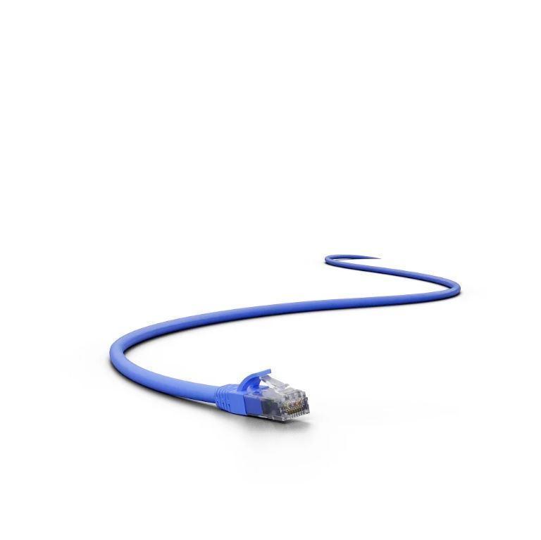 Patch Cord Impact LAN UTP CAT.6E 4P Azul 1,5m - Intelbras