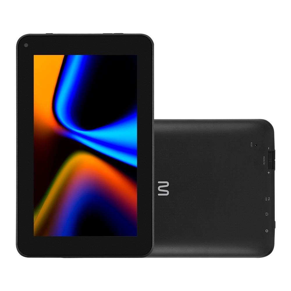Tablet Multi M7 7" 64GB 4GB RAM Quad Core Wi-Fi Android 13 - Preto