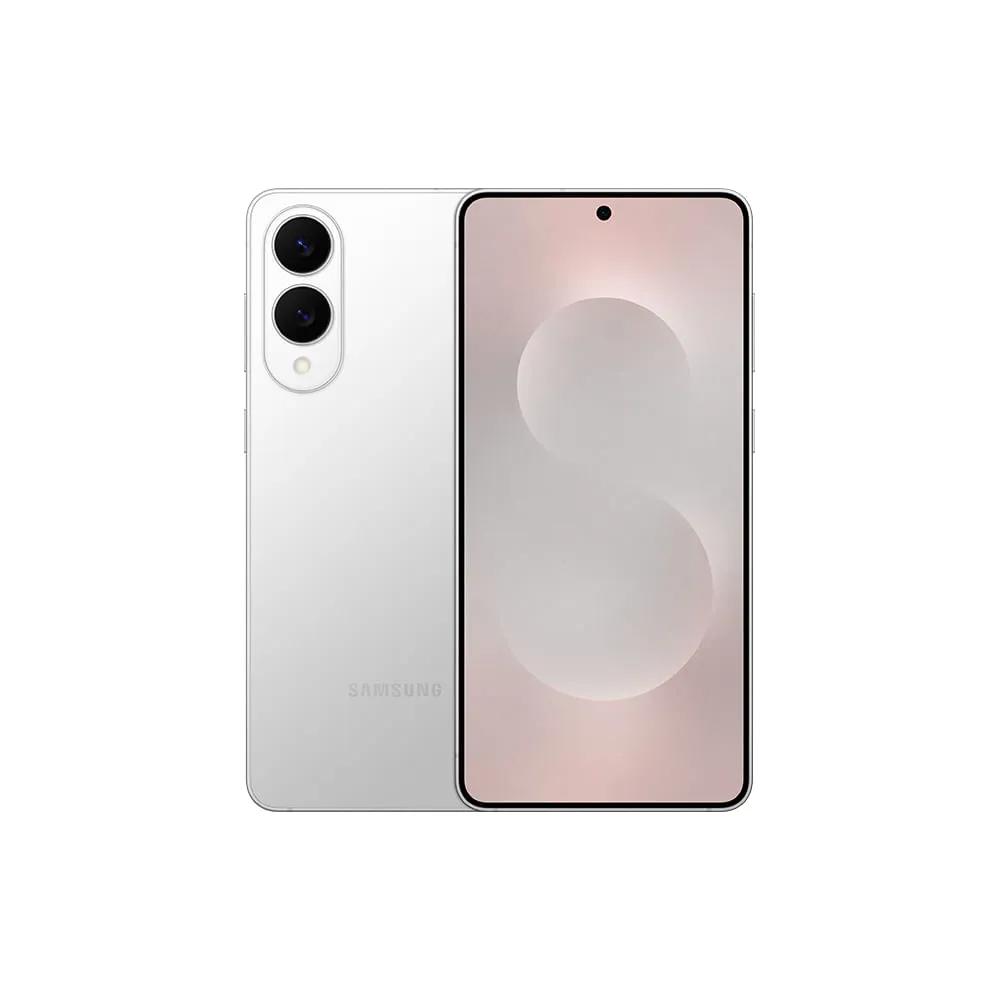 Smartphone Samsung Galaxy S25 Edge 5G Titânio Prata, 512GB, 12GB RAM, Galaxy AI, Tela Amoled 6.7"