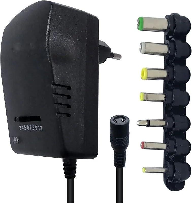 Fonte de Alimentação 30W, Bivolt, Ajustavel 3V a 12V, 3A, com 7 Pinos, FTD.997, GV Cabos
