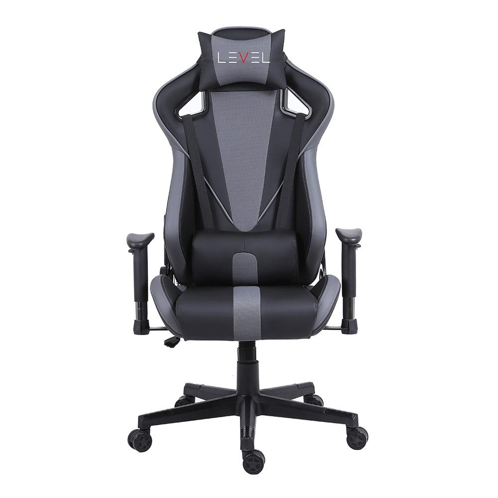 Cadeira Gamer Level LV-C02BN - Preto/Cinza