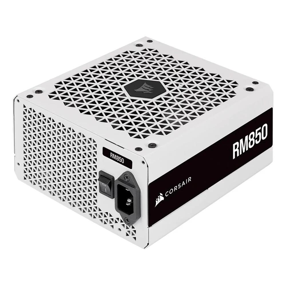Fonte ATX 850W 80 Plus Gold Corsair Rm Series RM850 Full Modular, White - CP-9020232-WW