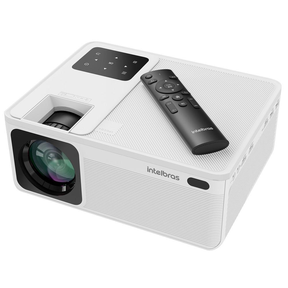 Projetor Intelbras PFL5211 Full HD 5200 Lumens até 200" Hdmi/usb/av/wi-Fi/bluetooth