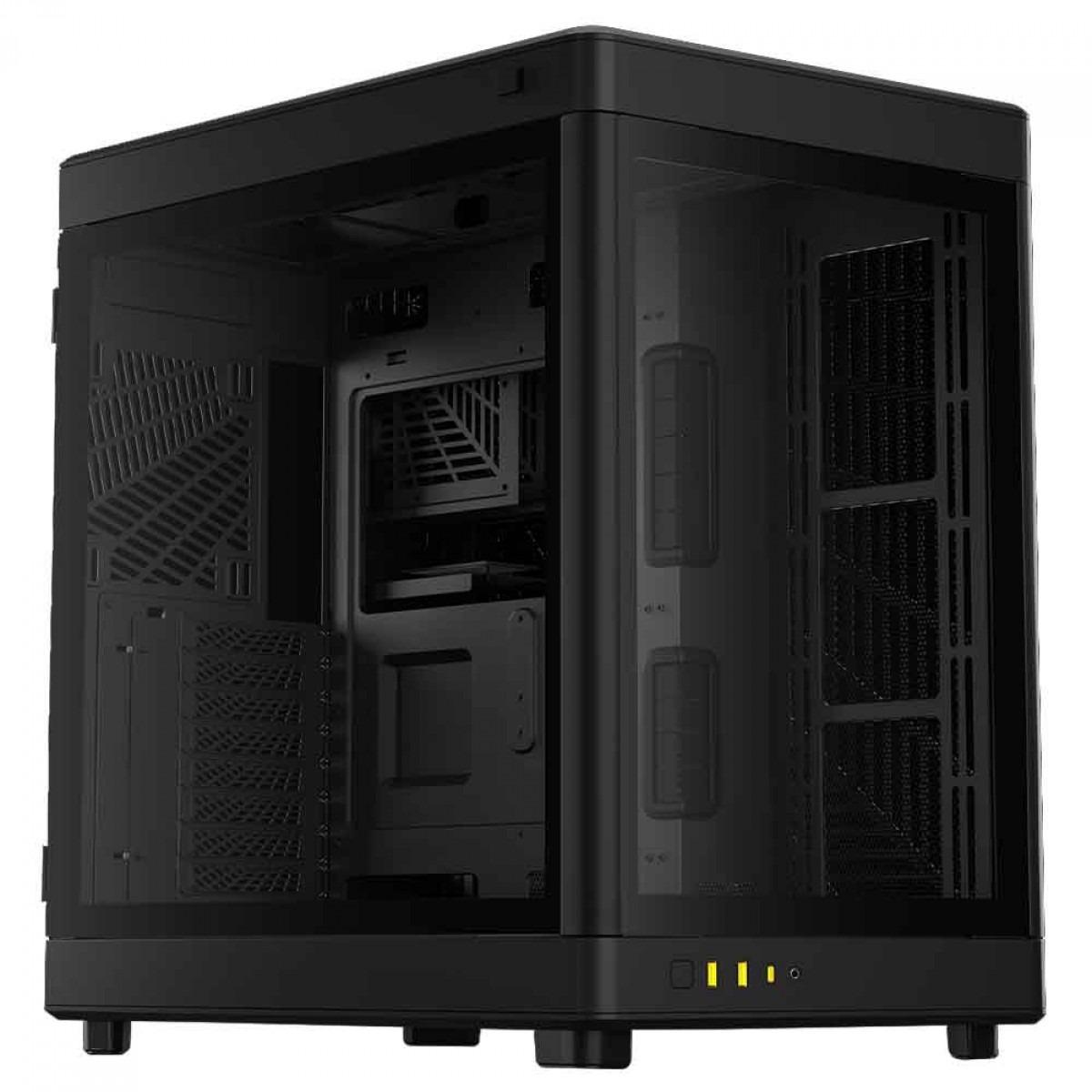 Gabinete Gamer ATX Gamdias Neso P1 B, Full-Tower, Vidro Temperado, sem Fonte sem Fans - Preto