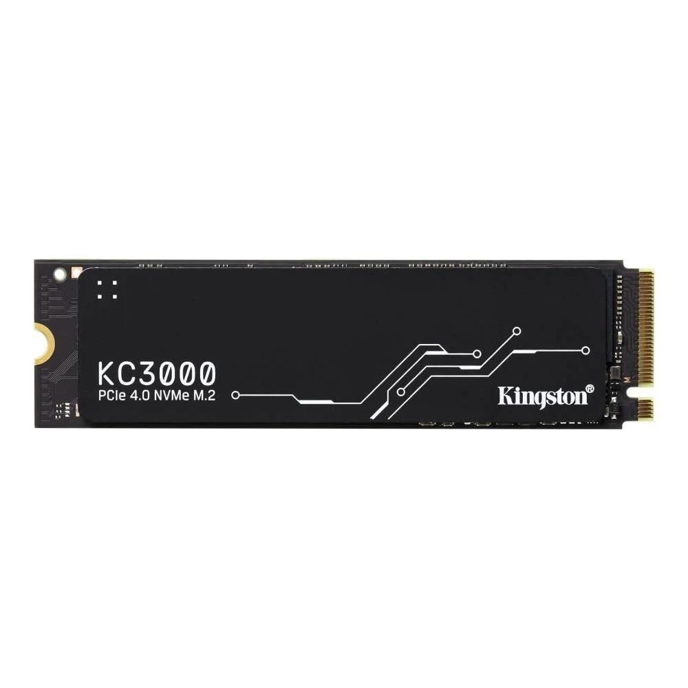 SSD M.2 NVMe 4TB Kingston KC300 PCI-e 4.0 M.2 2280 Leitura 7000MB/s Gravação 7000MB/s