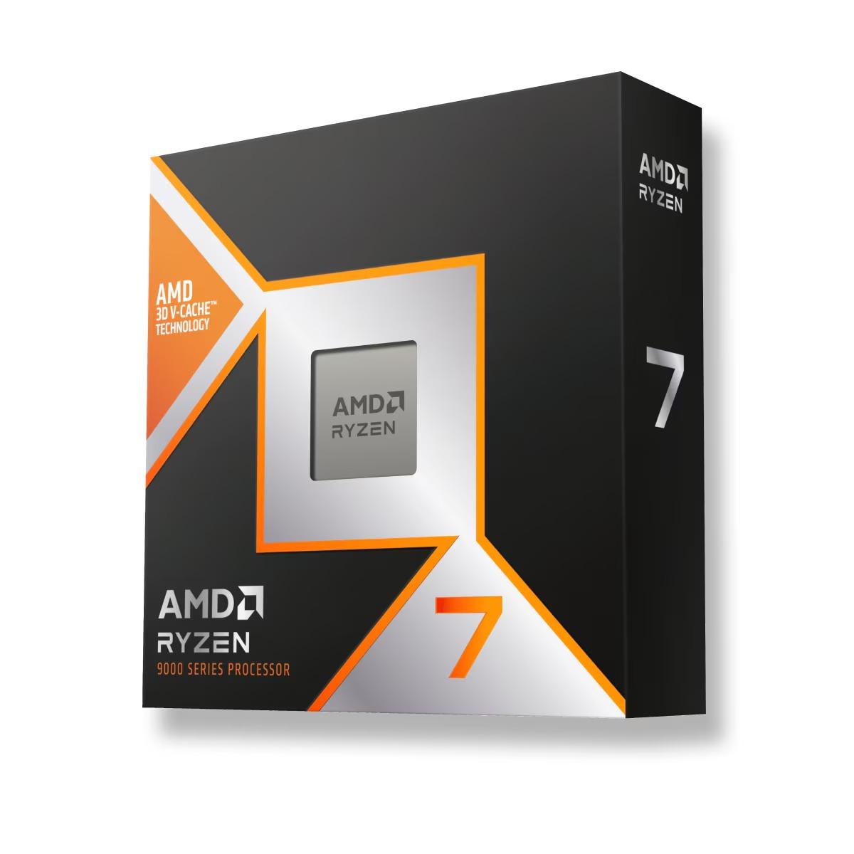 Processador AMD Ryzen 7 9800x3D 8-CORE 16-THREADS, 104MB Cache, 4.7GHz (5.2GHz Max), AM5 sem Cooler