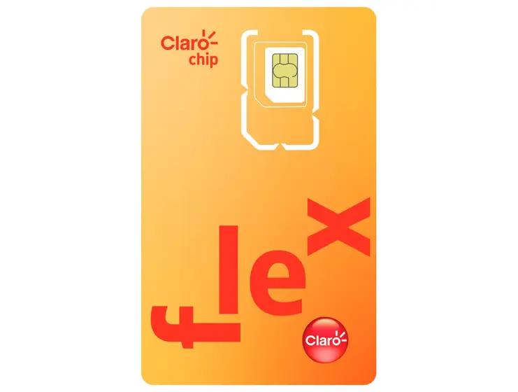 Chip de Celular 5G, Claro com Plano Digital Claro Flex