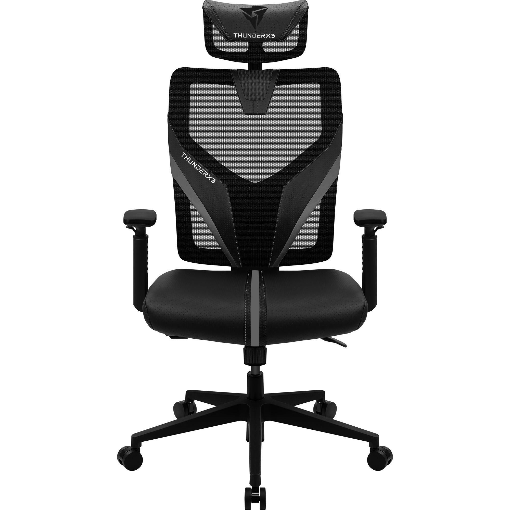 Cadeira de Escritório Ergonômica THUNDERX3 YAMA1 - Preta