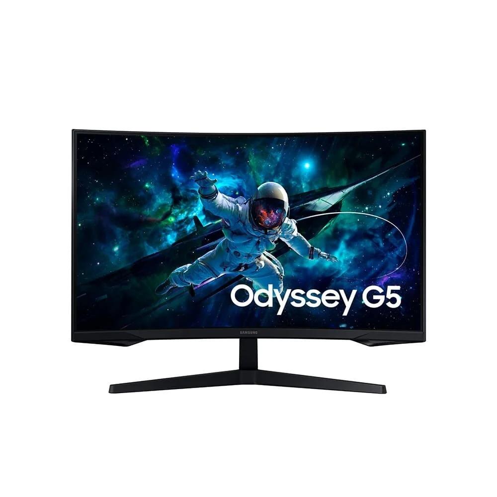 Monitor Gamer Curvo Samsung Odyssey G5 32" QHD 165Hz 1ms HDR10 HDMI/DP