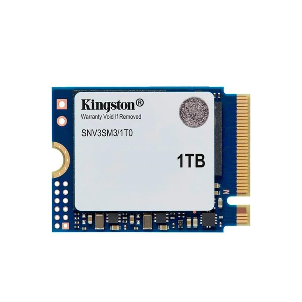 SSD M.2 NVMe 1TB Kingston NV3 PCIe 4.0 2230 Leitura 6000MB/s Gravação 5000MB/s