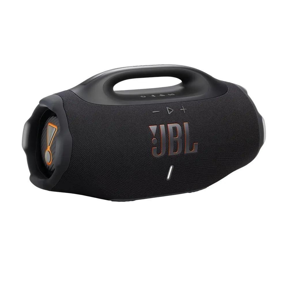 Caixa de Som JBL Boombox 4 Portátil Bluetooth, AI Sound Boost, até 34H, Preto - JBLBOOMBOX4BLKBR