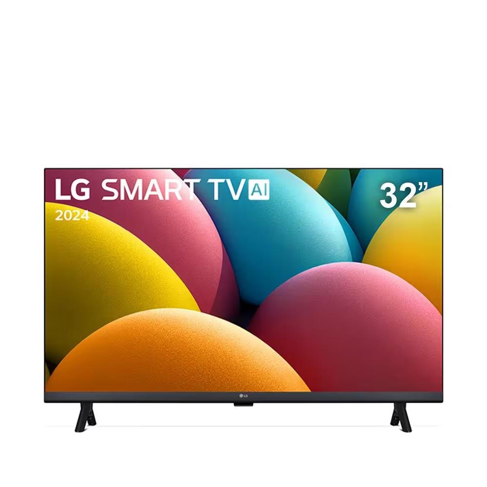 Smart TV LG 32" HD A5 Ger 6 AI, Alexa Integrado, Controle Smart Magic