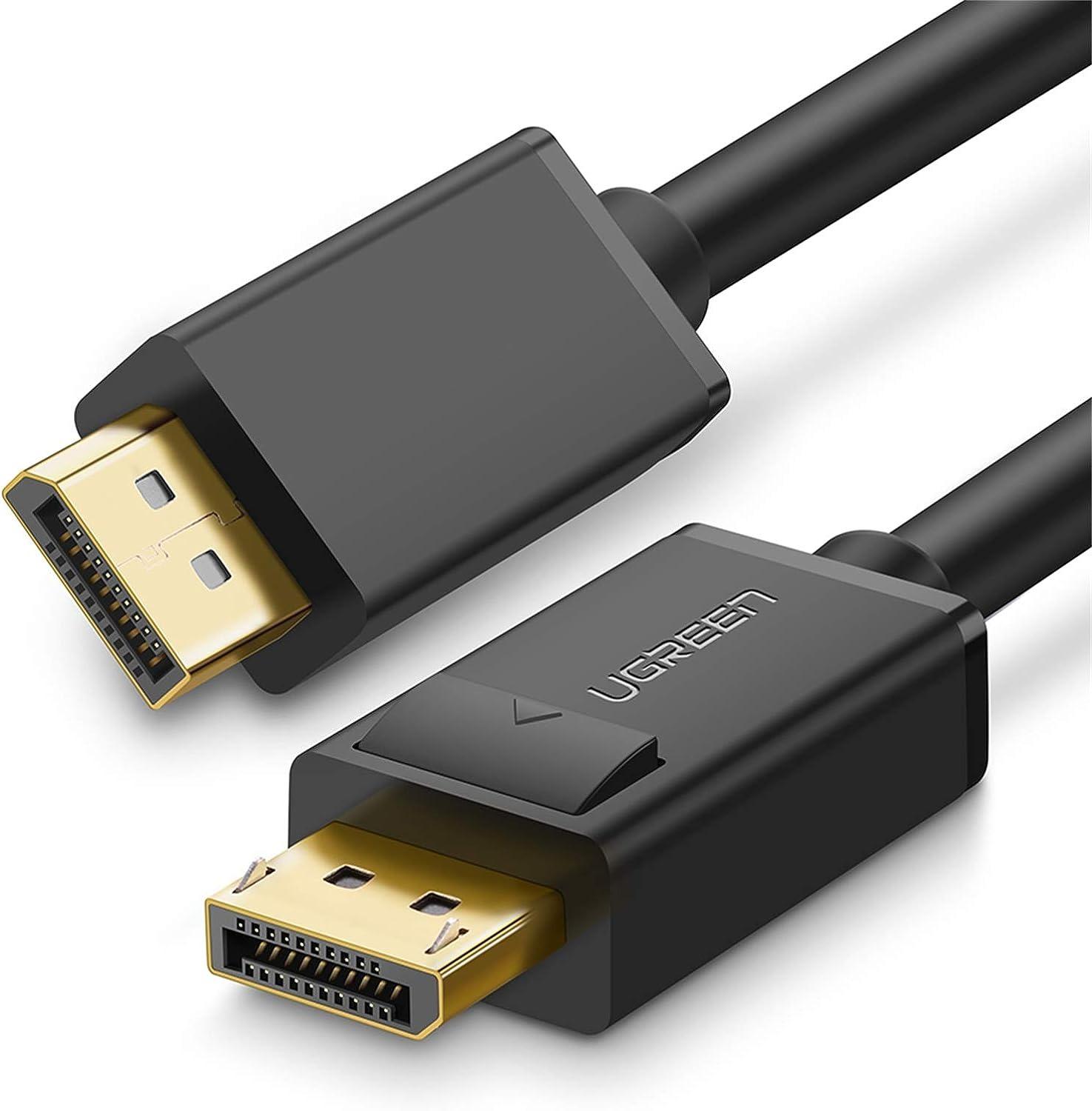 Cabo UGREEN Duplo Displayport 4K 60Hz - 1.5 Metros