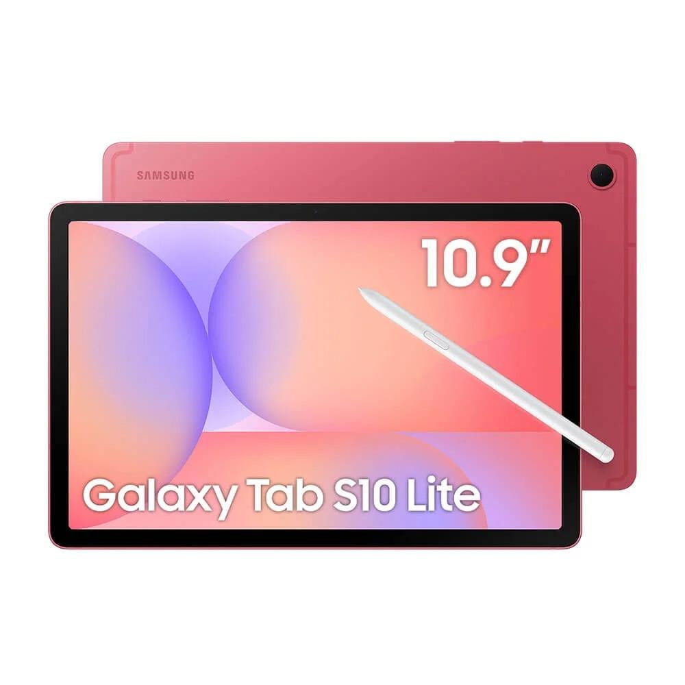 Tablet Samsung Galaxy Tab S10 Lite Wi-Fi 6, 128GB, 6GB RAM, Tela Imersiva de 10,9" 90Hz, Vermelho