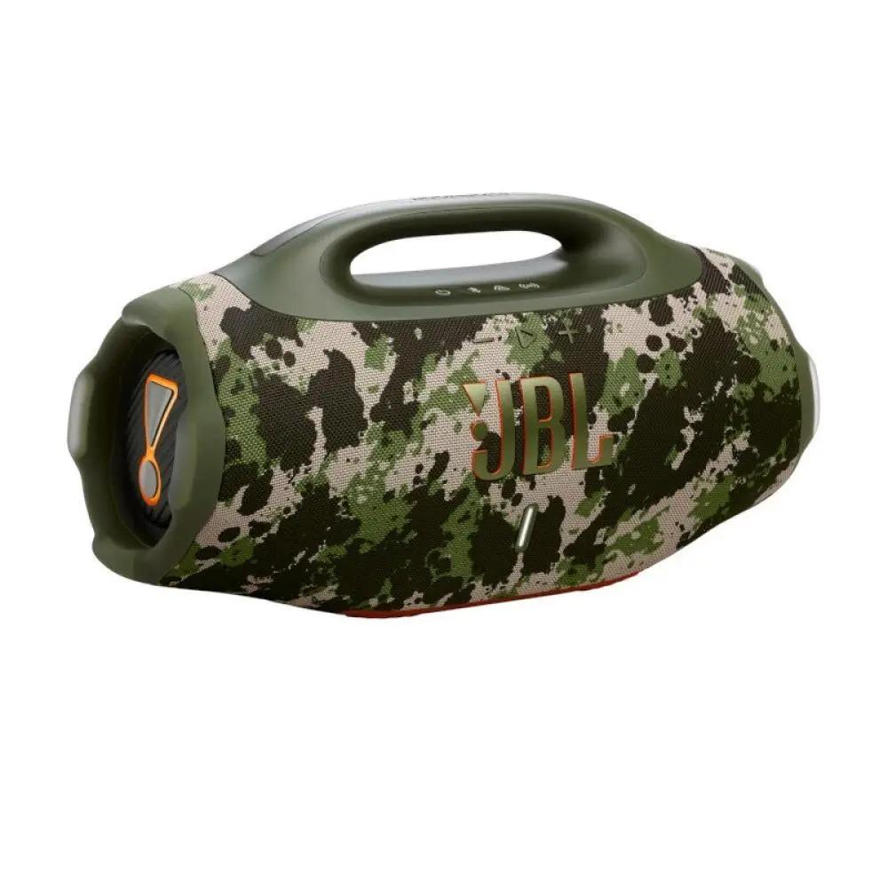 Caixa de Som JBL Boombox 4 Portátil Bluetooth, AI Sound Boost, até 34H Squad - JBLBOOMBOX4SQUADBR