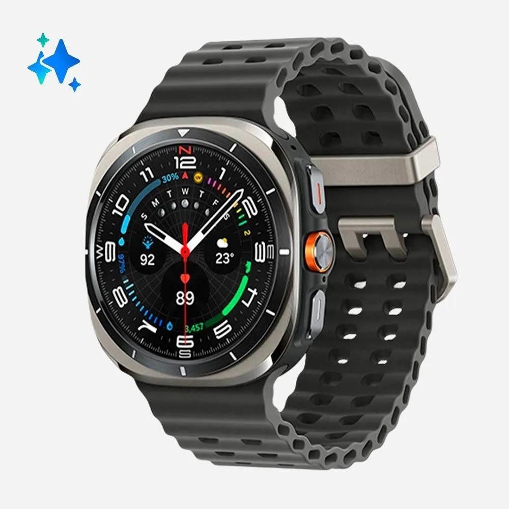 Relógio de Pulso Samsung Galaxy Watch Ultra 47mm LTE Titânio Prata