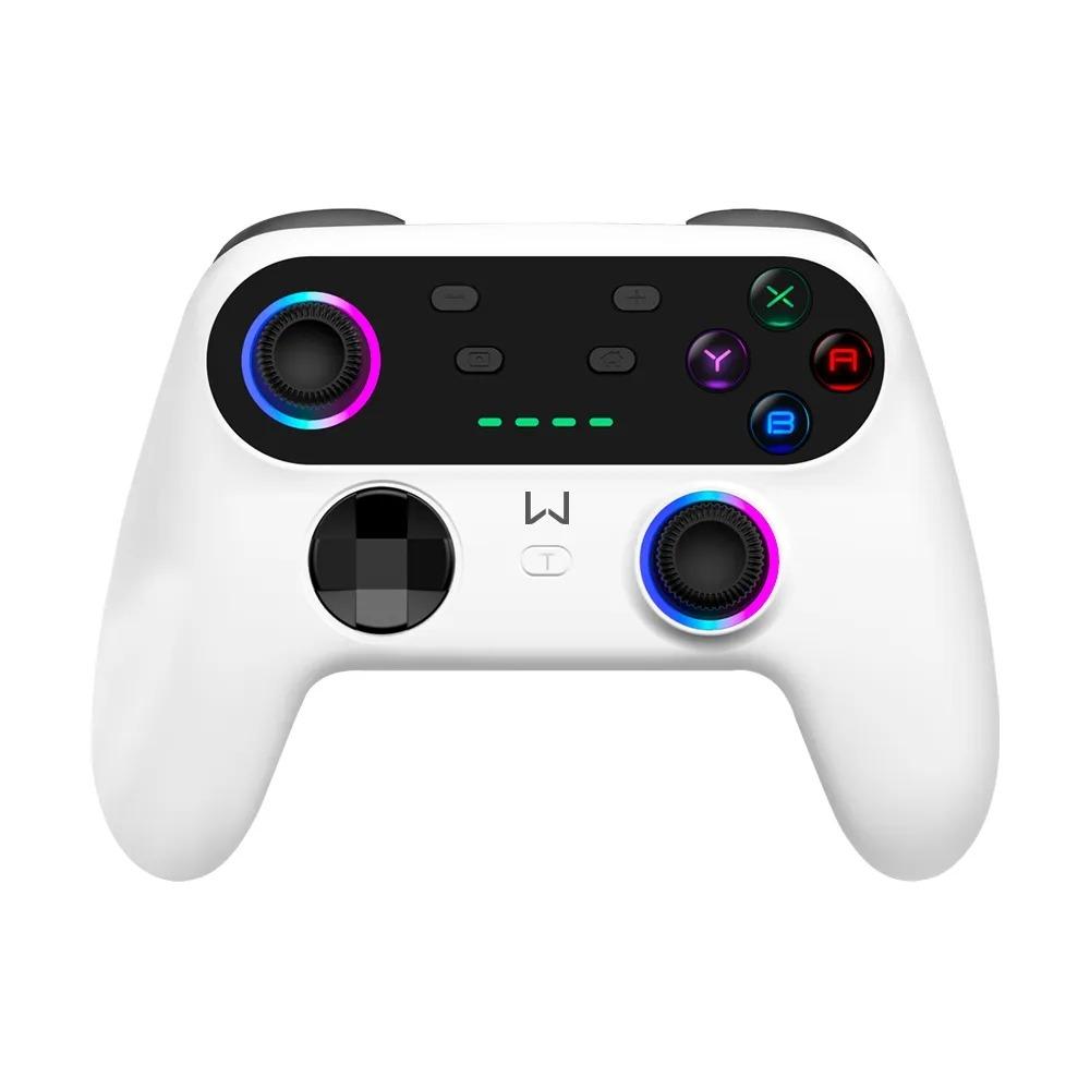 Controle Ultra Pro Bluetooth Branco Warrior, Nintendo Swith, PC, PS3 e Android
