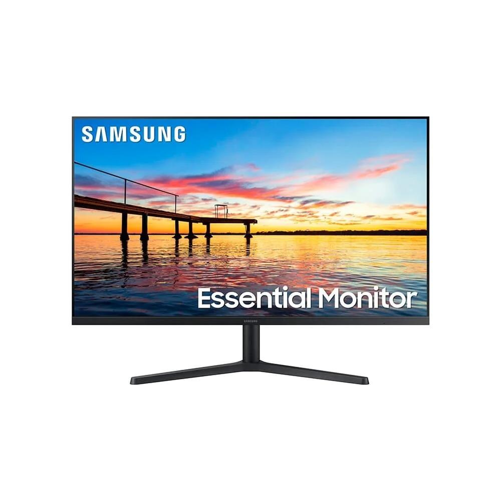 Monitor LED Samsung Essential S3 32", FHD, IPS, 75Hz, FreeSync, DP/HDMI - Preto
