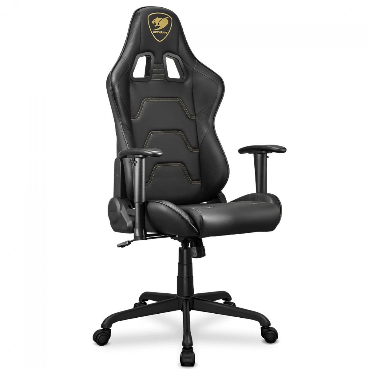 Cadeira Gamer Cougar Armor Elite Royal, Reclinável, até 120kg - Preta