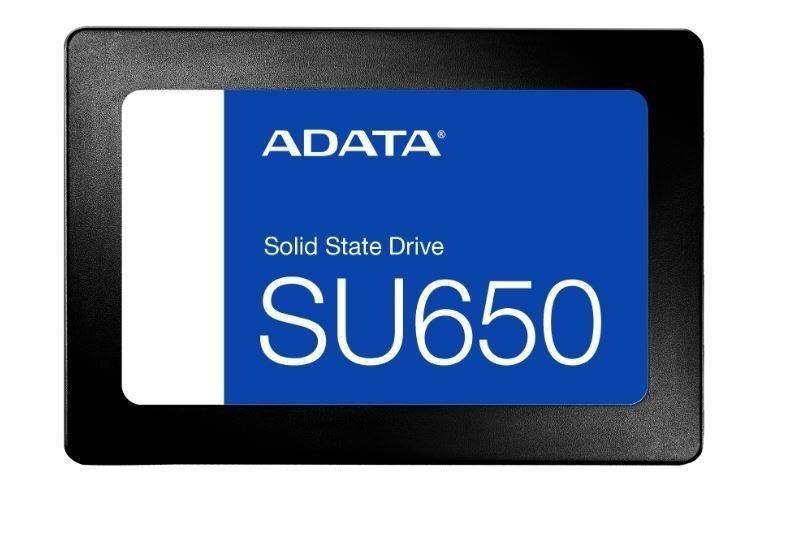 SSD SATA III 256GB SU650 Leitura: 520MB/s e Gravação: 450MB/s - ADATA