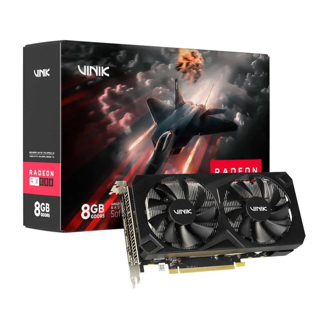 Placa de Vídeo AMD Radeon RX580 8GB GDDR5 256 Bits Dual-Fan