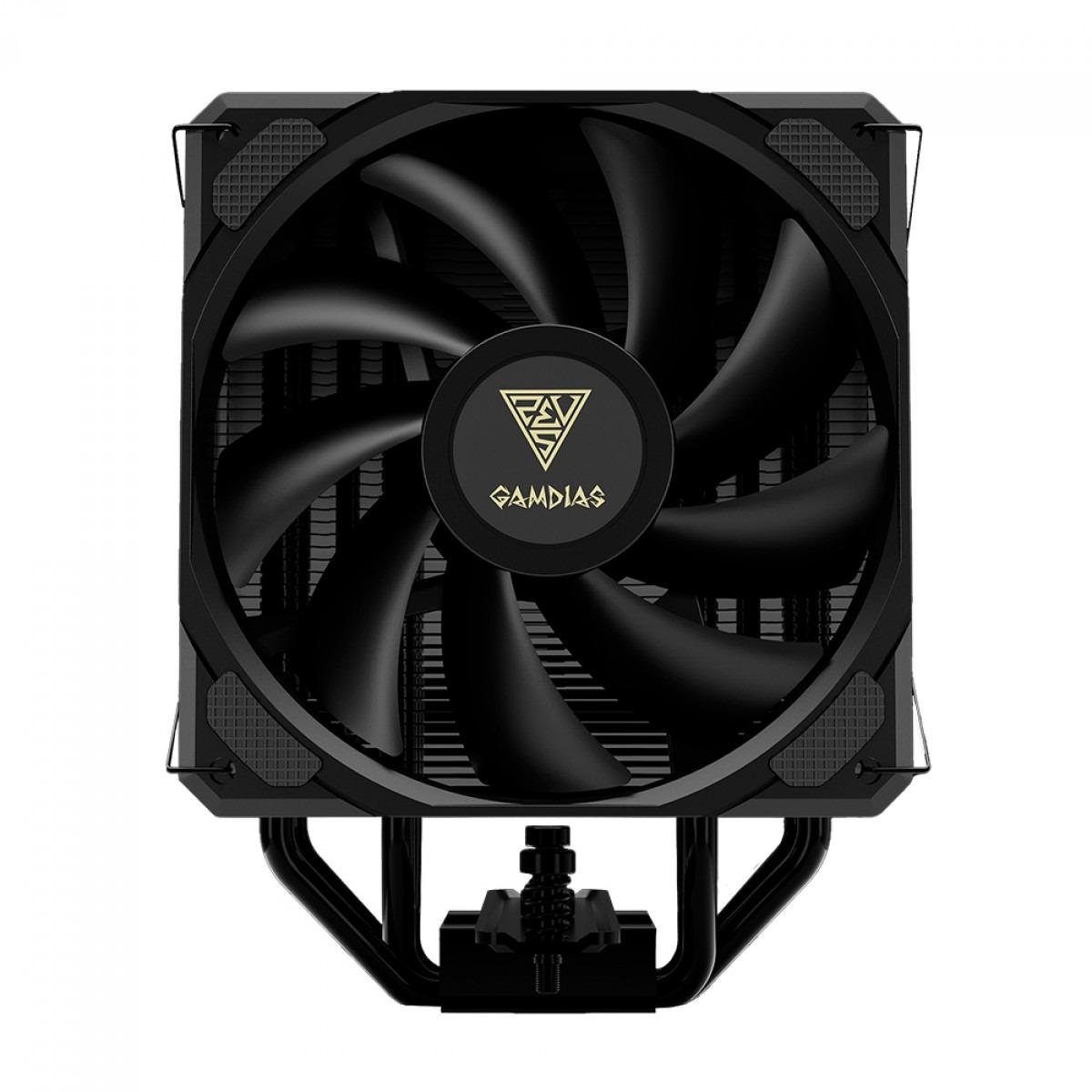 Cooler para Processador Gamdias Boreas E2-410, 120mm, Intel/amd- Preto