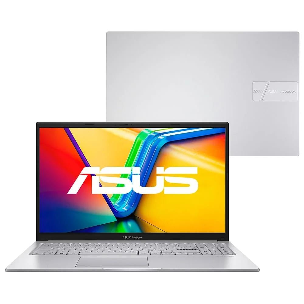 Notebook ASUS Vivobook 15 X1504VA Core i5-1334U 8GB 512GB SSD Windows 11 Home 15,6'' FHD - Prata