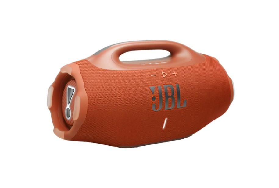 Caixa de Som JBL Boombox 4 Portátil Bluetooth, AI Sound Boost, até 34H, Laranja - JBLBOOMBOX4SORGBR