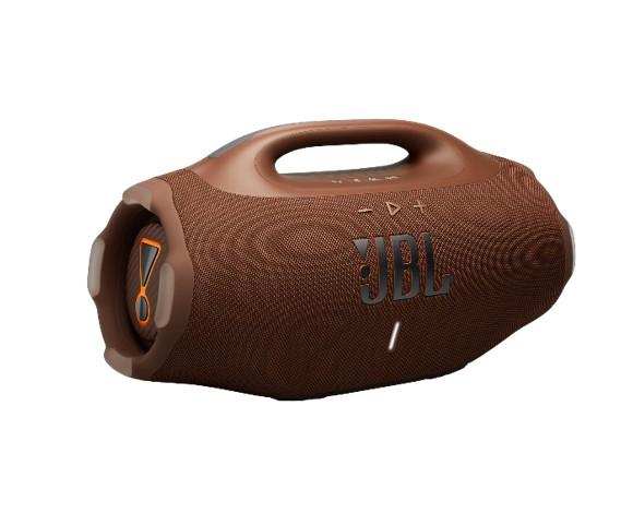 Caixa de Som JBL Boombox 4 Portátil Bluetooth, AI Sound Boost, até 34H, Marrom - JBLBOOMBOX4BRNBR