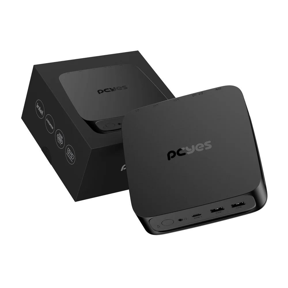 Desktop Mini PCYes B500 i5-1235U 8GB DDR4, 256GB SSD, Wi-Fi/bluetooth, HDMI/DP, Windows 11 Pro